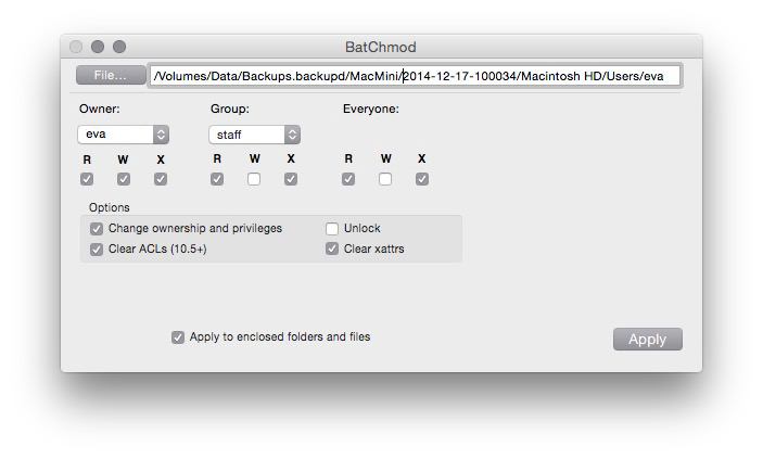 Batchmod For Mac